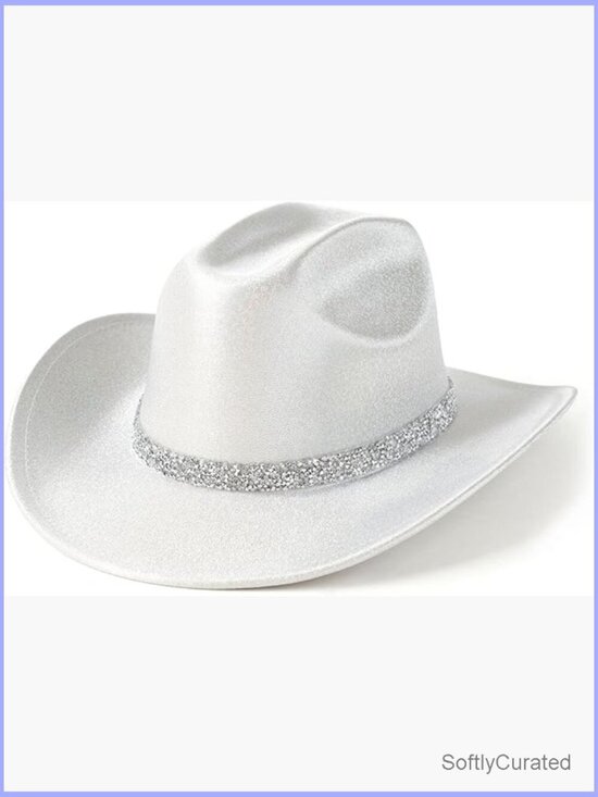 Cowboy Hat with Adjustable Strap for Parties Festival Costume main image 5